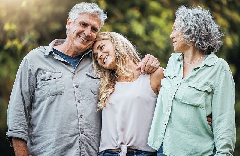 Photo of a man and woman smiling. Link to Most Popular Options